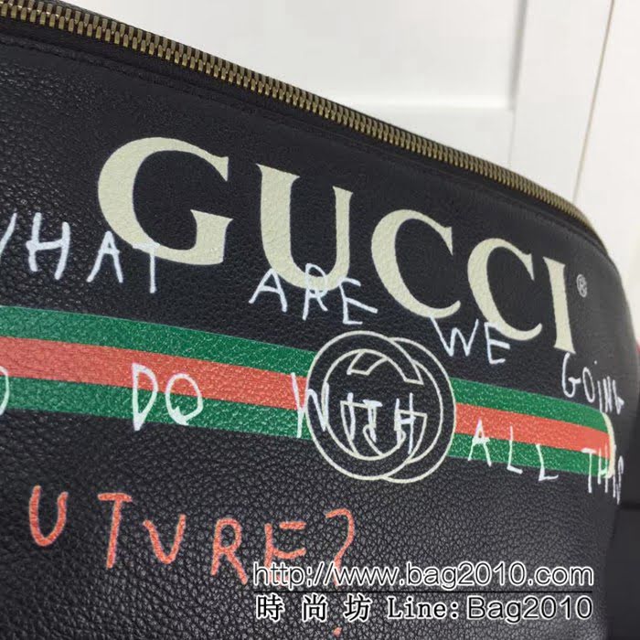 GUCCI古馳原單 新款專櫃品質原單貨實物實拍493869塗鴉 克色腰包 HY1143